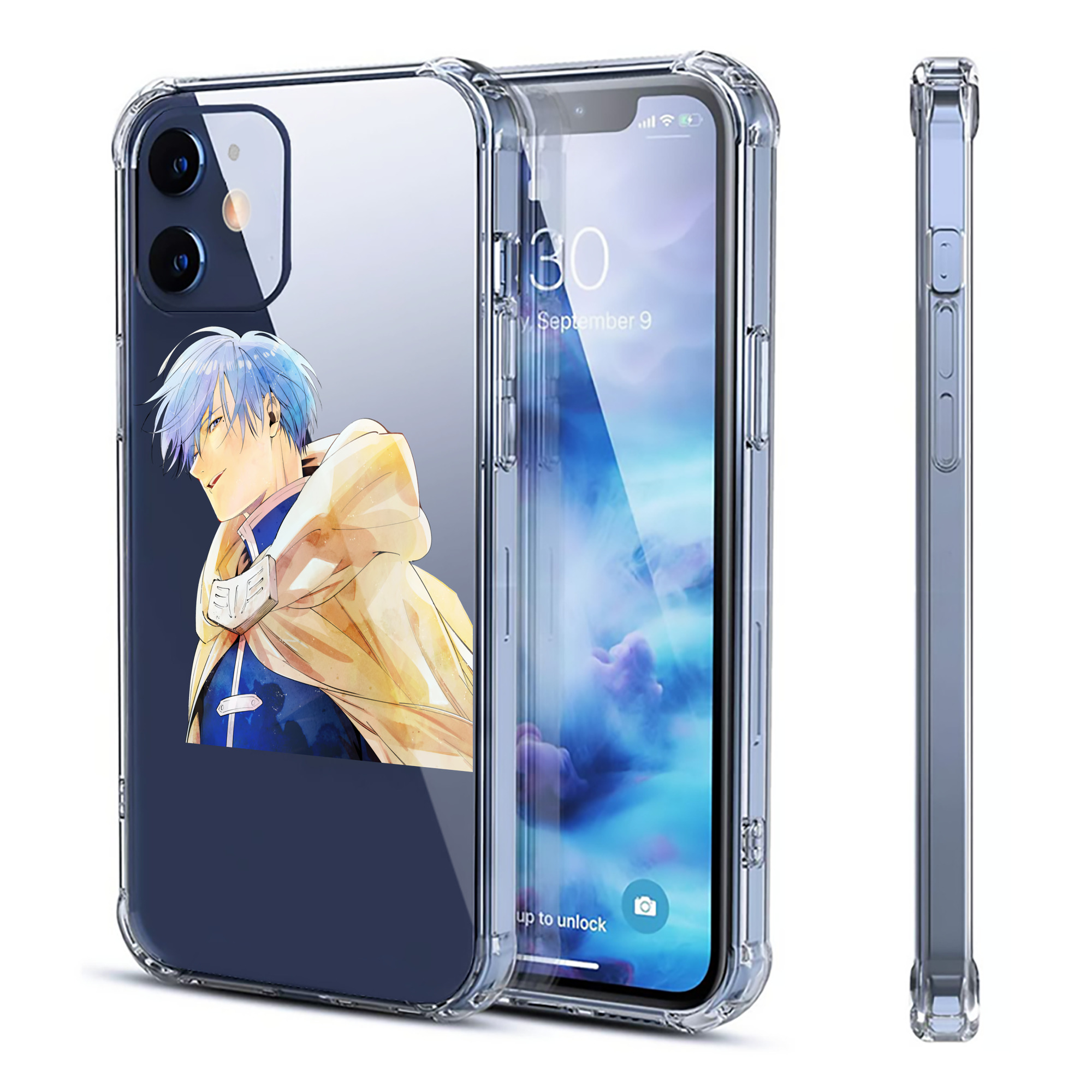 （画像用） 葬送のフリーレン Frieren 【iPhone 12シリーズ対応】透明スマホケース（クリアソフトケース）